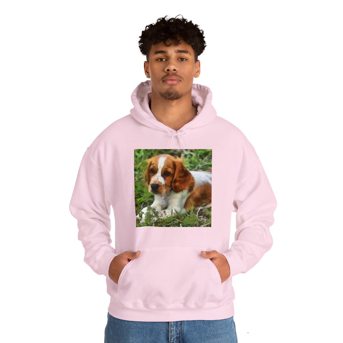 Welsh Springer Spaniel Unisex 50/50 Hoodie