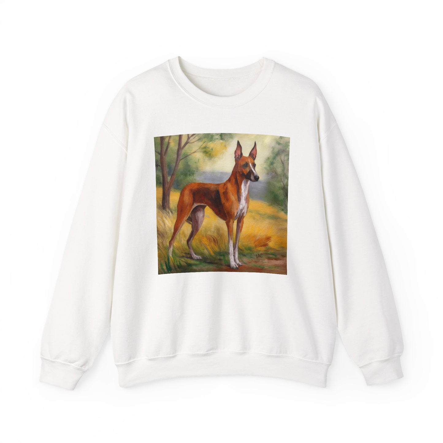 Azawakh 'Tuareg Sloughi' Unisex 50/50 Crewneck Sweatshirt