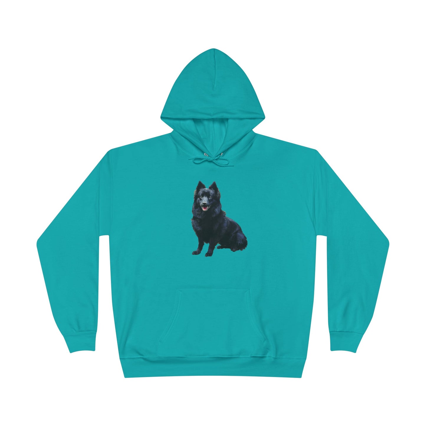 Schipperke Unisex Dog Lover Fleece Lined Hoodie