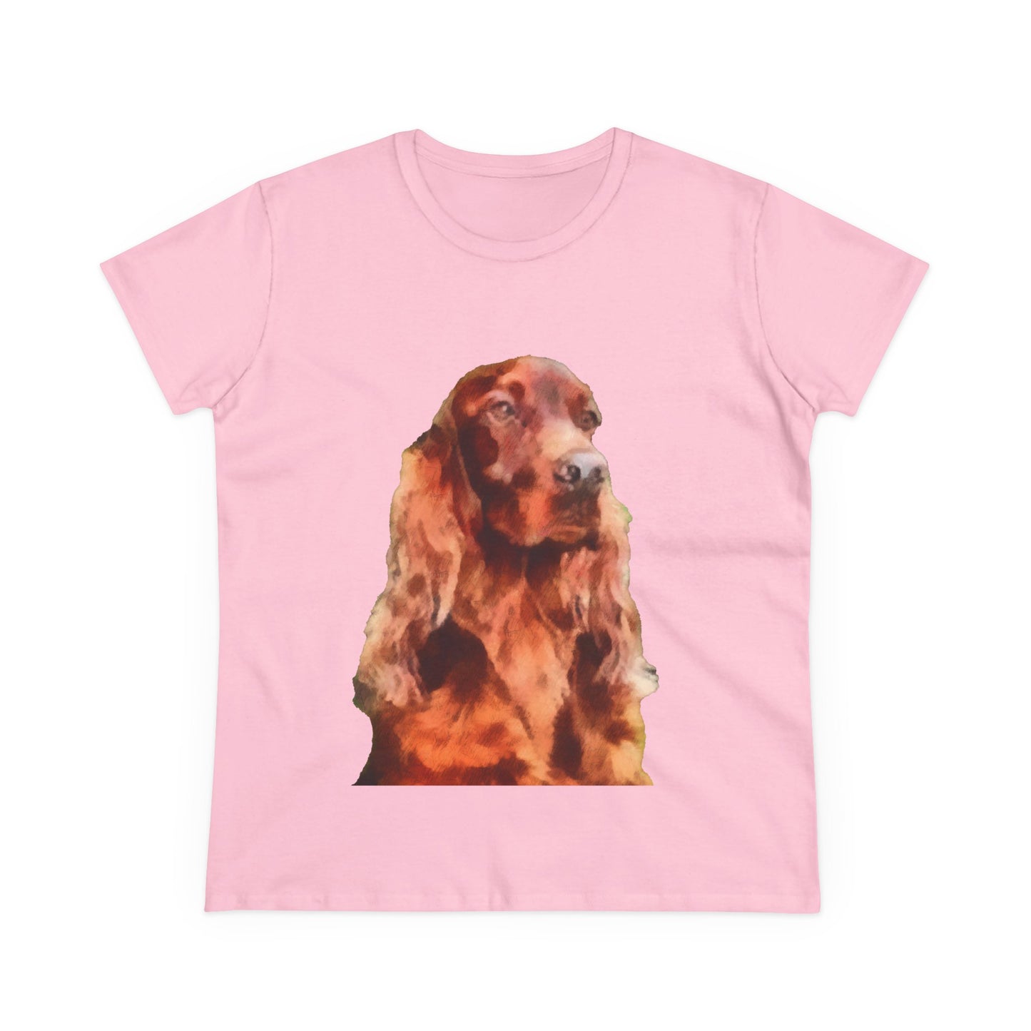 Irish Setter "Shamus" Women's Midweight Cotton Tee
