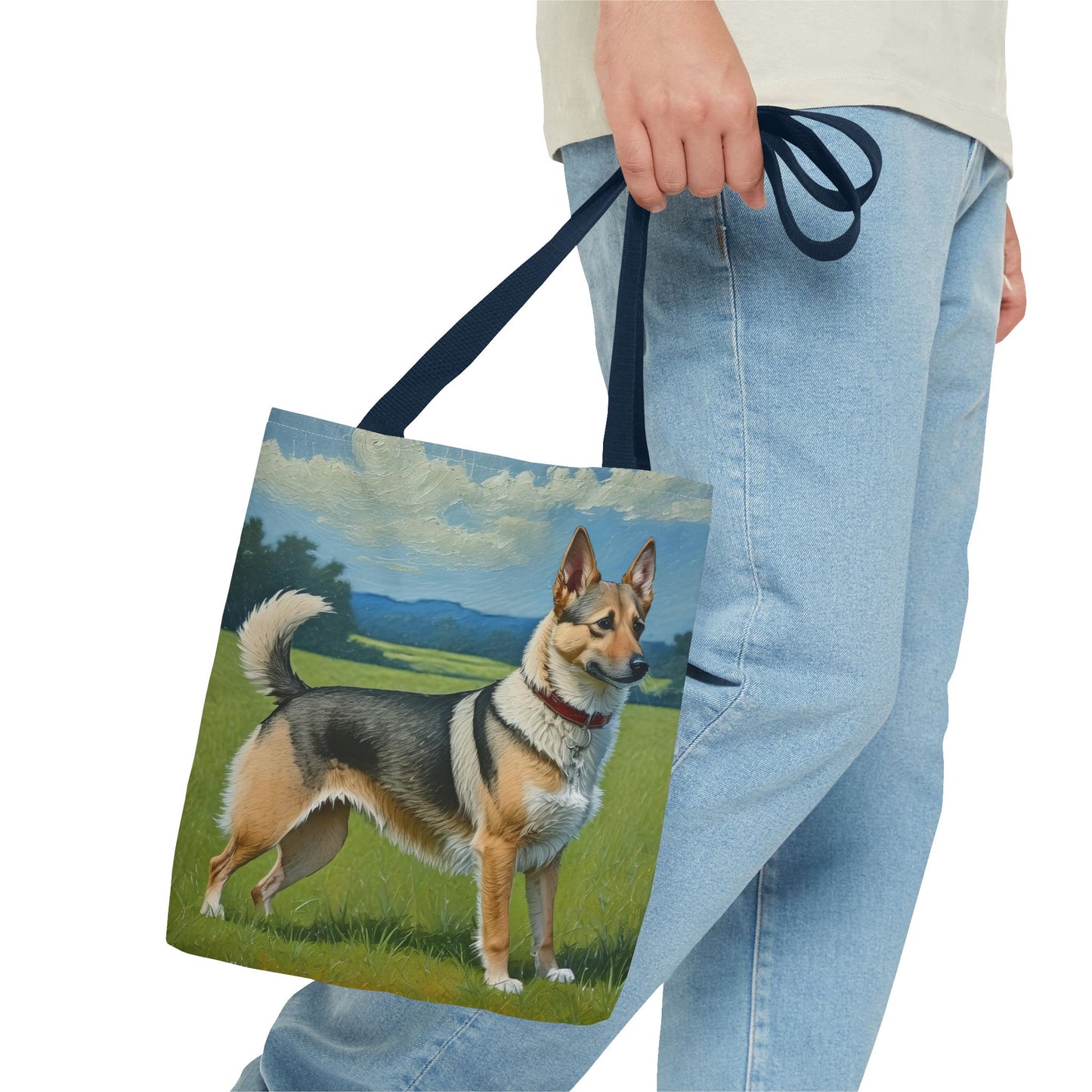 Swedish Vallhund - Polyester Tote Bag (AOP)