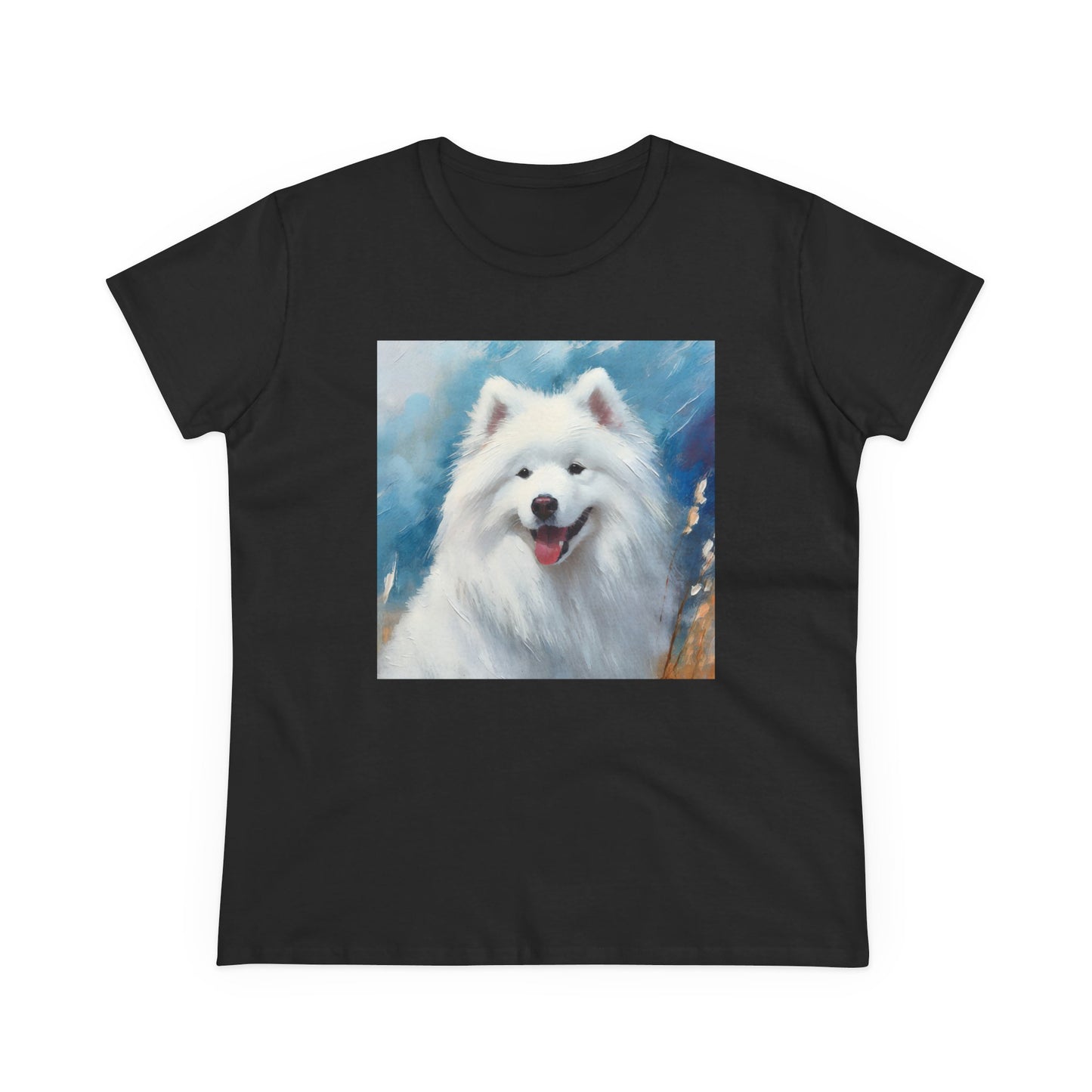 Samoyed Women's Midweight Cotton Tee