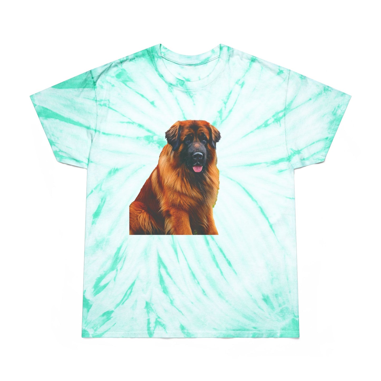 Leonberger - Unisex Cyclone Tie-Dye Tee - Cheerful Pet Lover Shirt