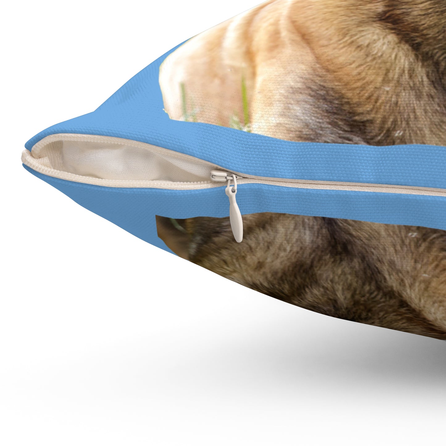 Belgian Malinois Spun Polyester Throw Pillow
