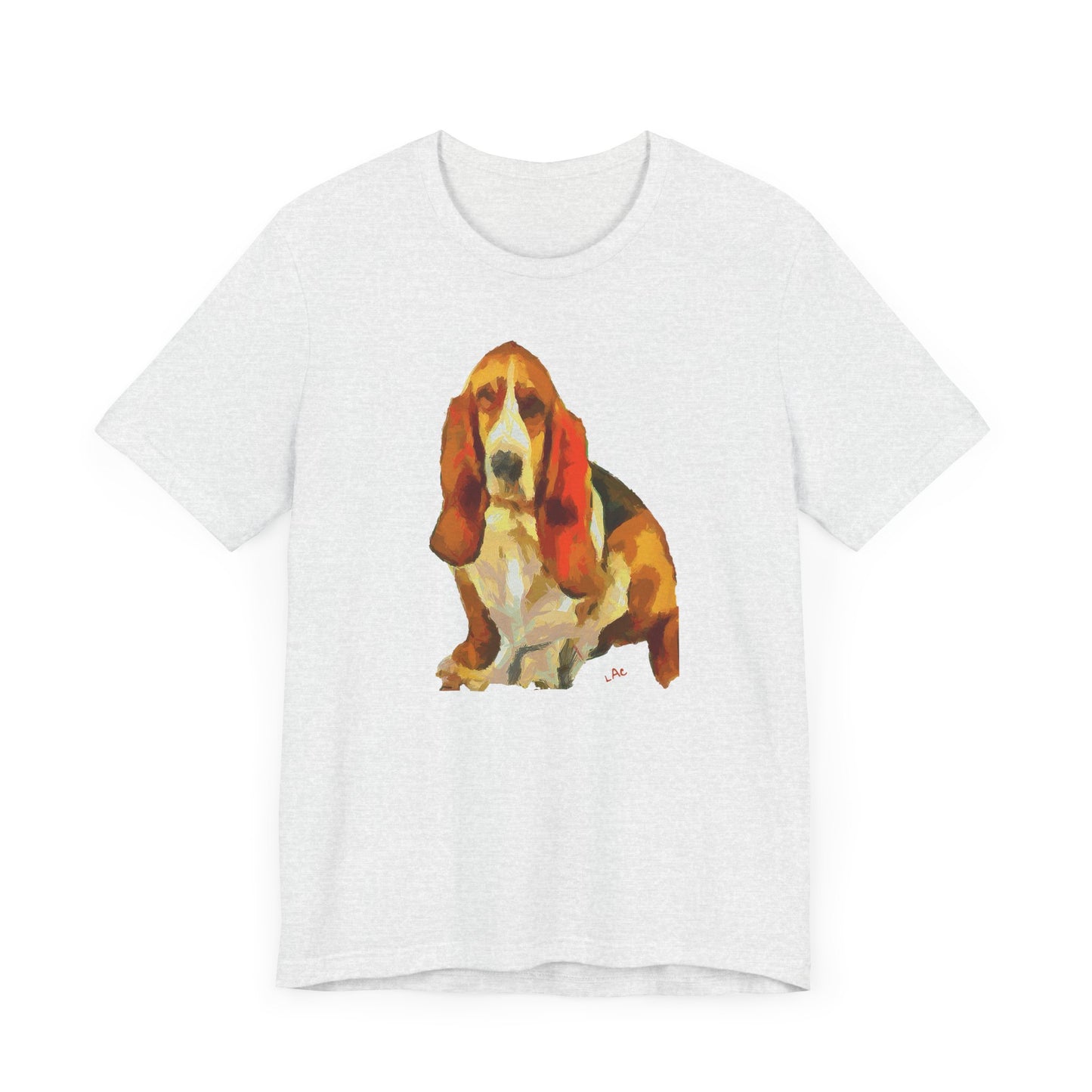 Basset Hound 'Lautrec' Unisex Jersey Short Sleeve Tee