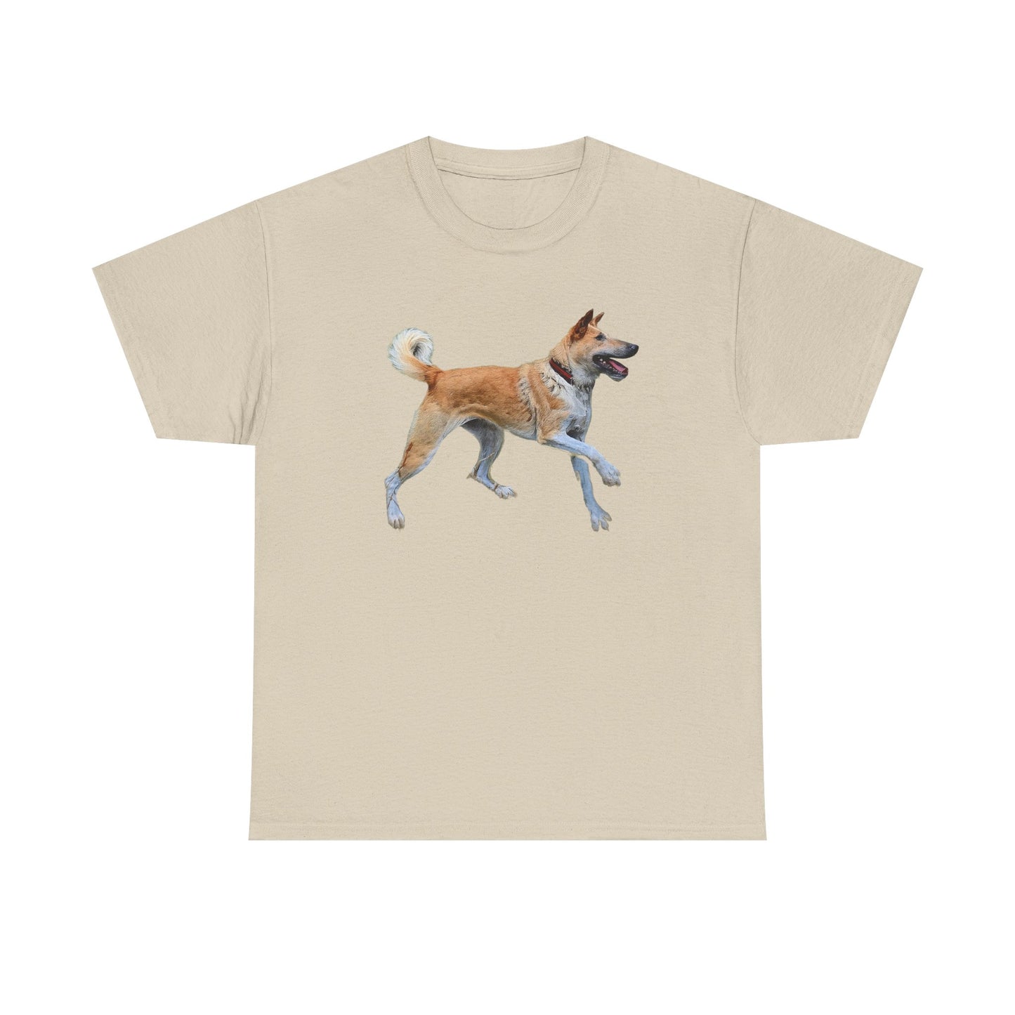 Korean Jindo Unisex Heavy Cotton Tee