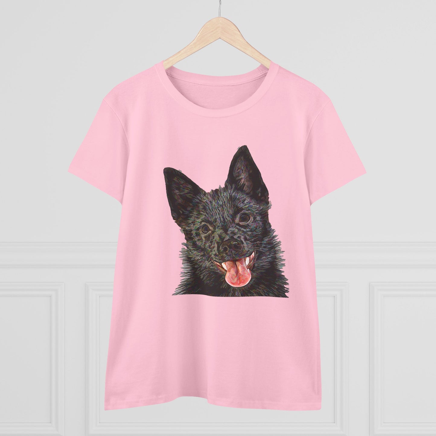 Schipperke Women's Midweight Cotton Tee