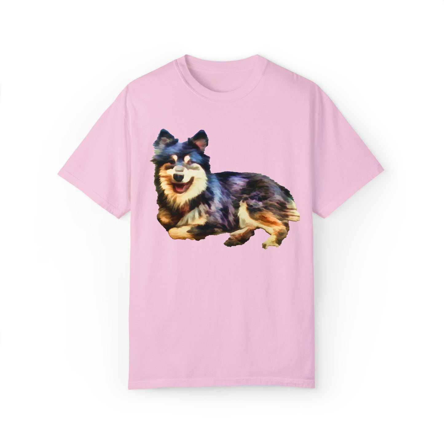Finnish Lapphund Unisex Relaxed Fit Garment-Dyed T-shirt