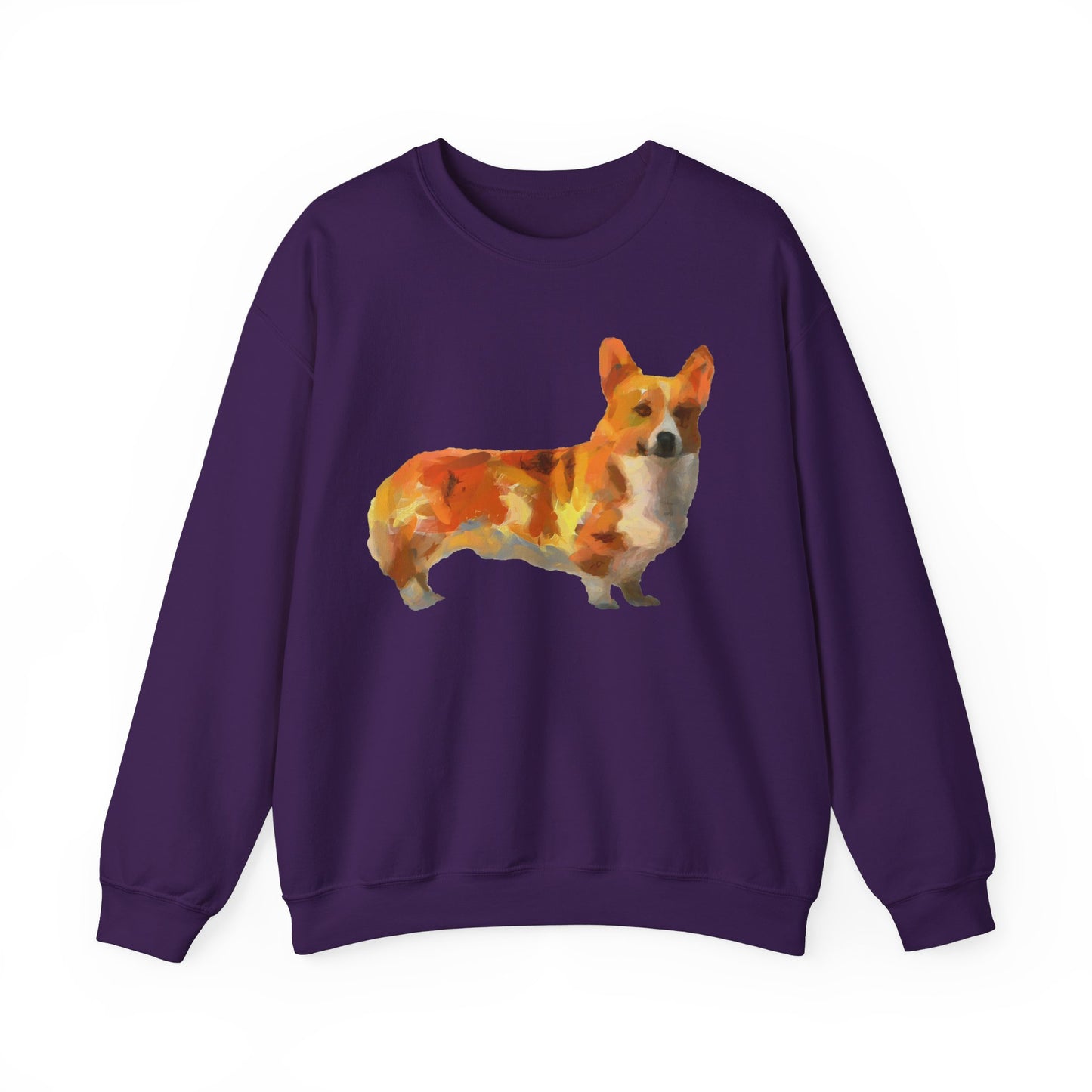 Elegant Pembroke Welsh Corgi Crewneck Sweatshirt