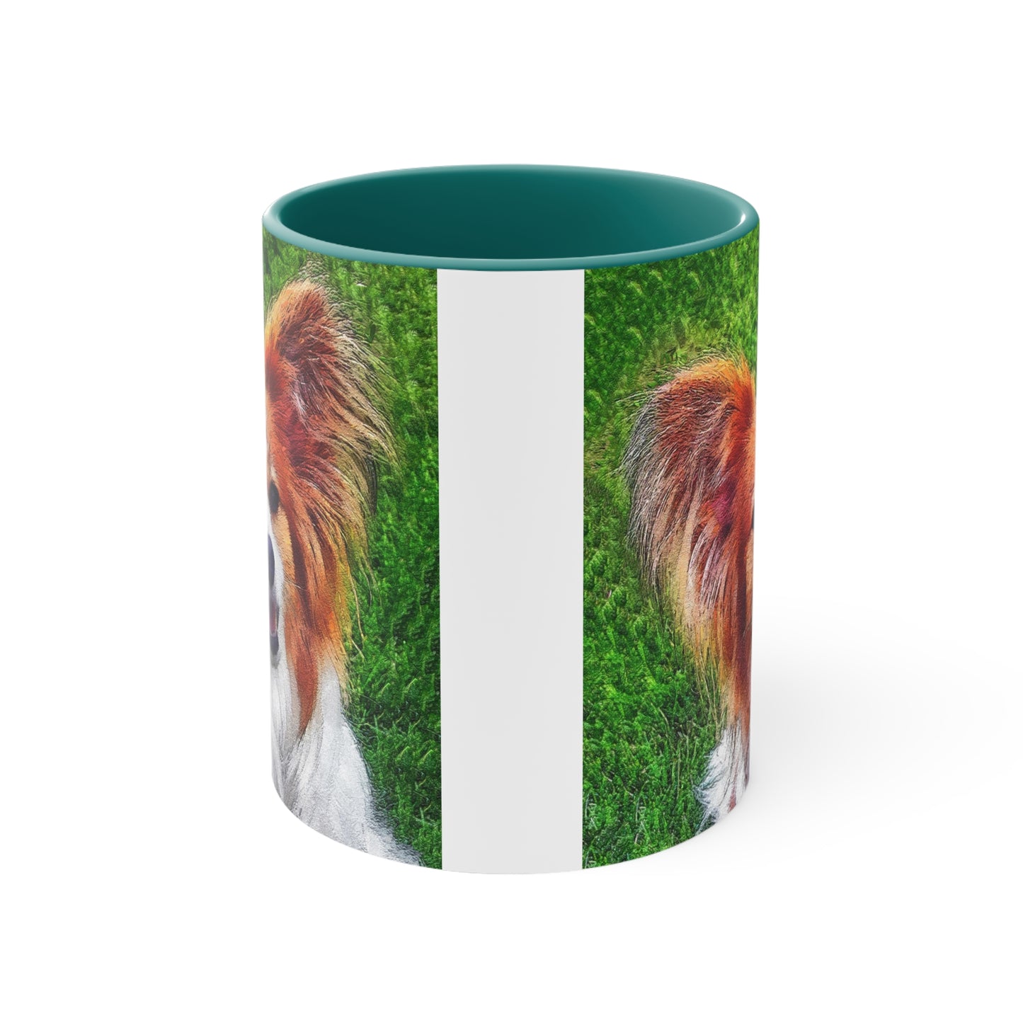 Papillon Ceramic Accent Coffee Mug, 11oz