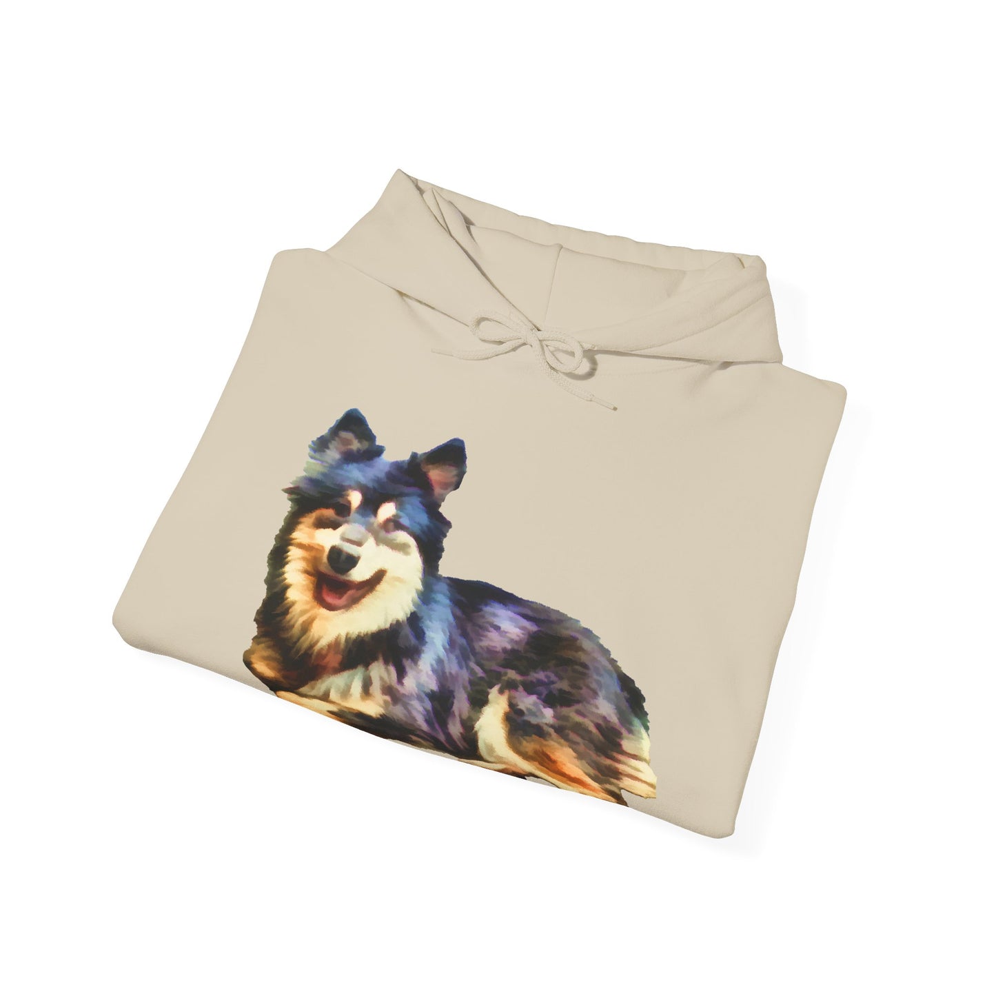 Finnish Lapphund Unisex 50/50 Hooded Sweatshirt
