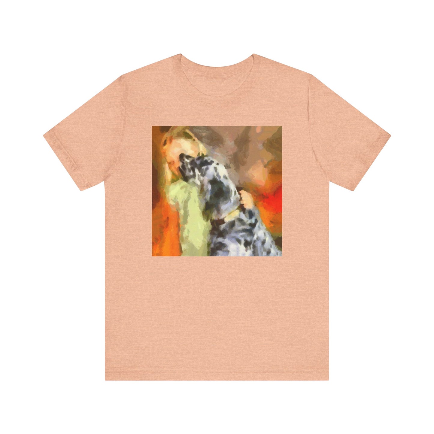 English Setter & Child - Unisex Jersey Short Sleeve Tee