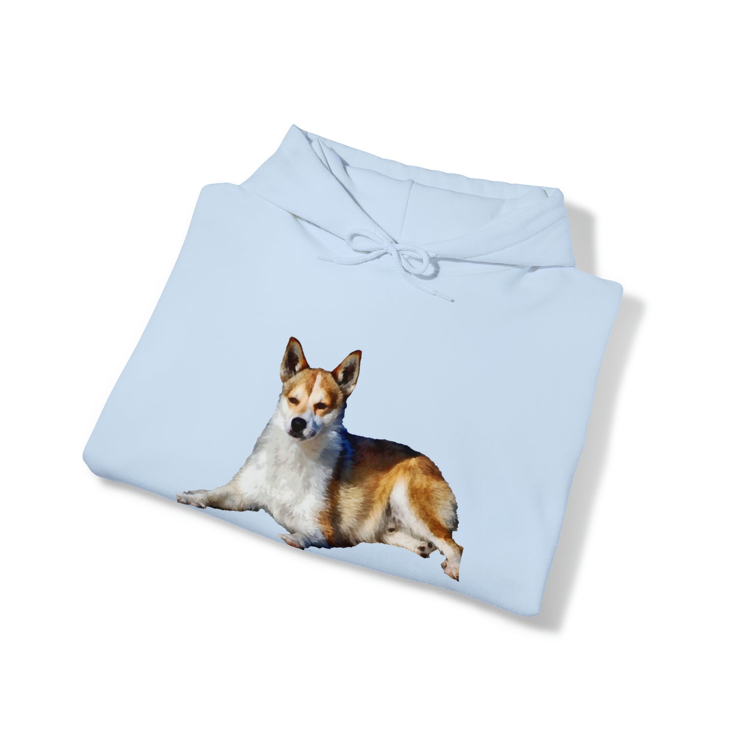 Norwegian Lundehund Unisex 50/50 Hooded Sweatshirt