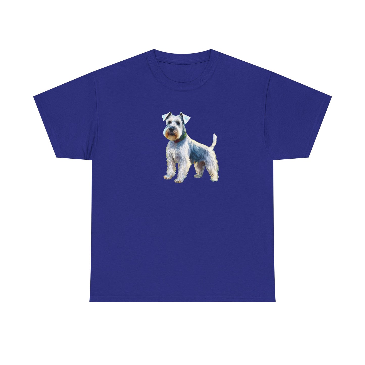 White Schnazer Unisex Heavy Cotton Tee