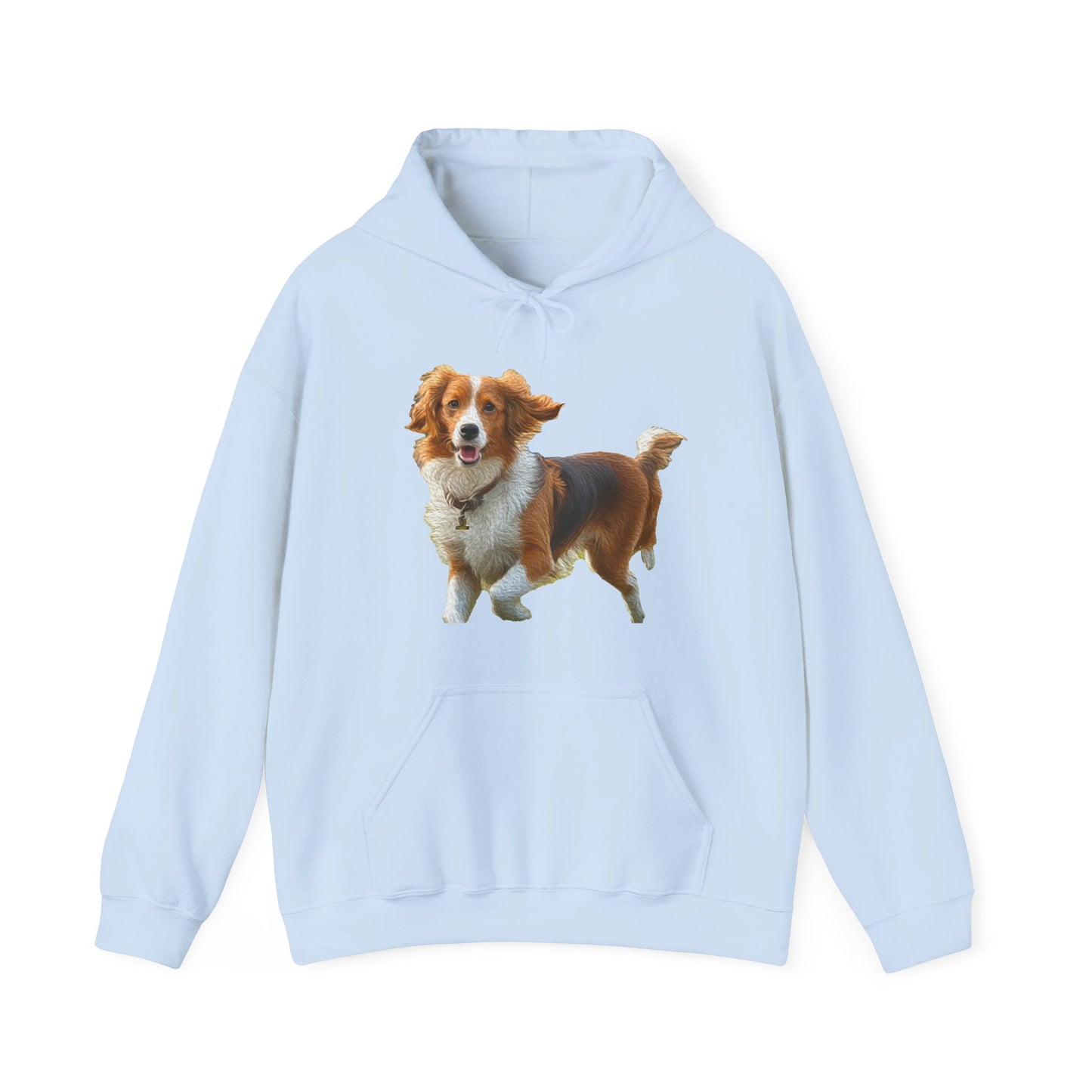 Nederlandse Kooikerhondje 50/50 Hooded Sweatshirt