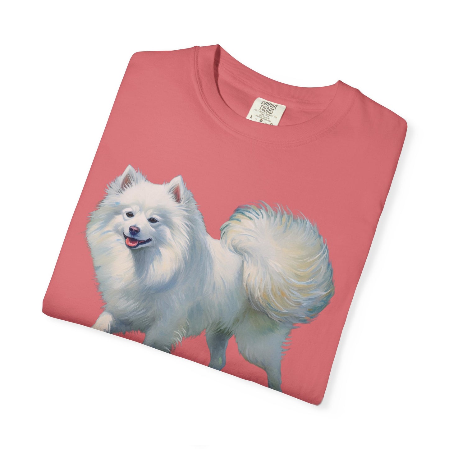 Japanese Spitz - Unisex Relaxed Garment-Dyed T-shirt