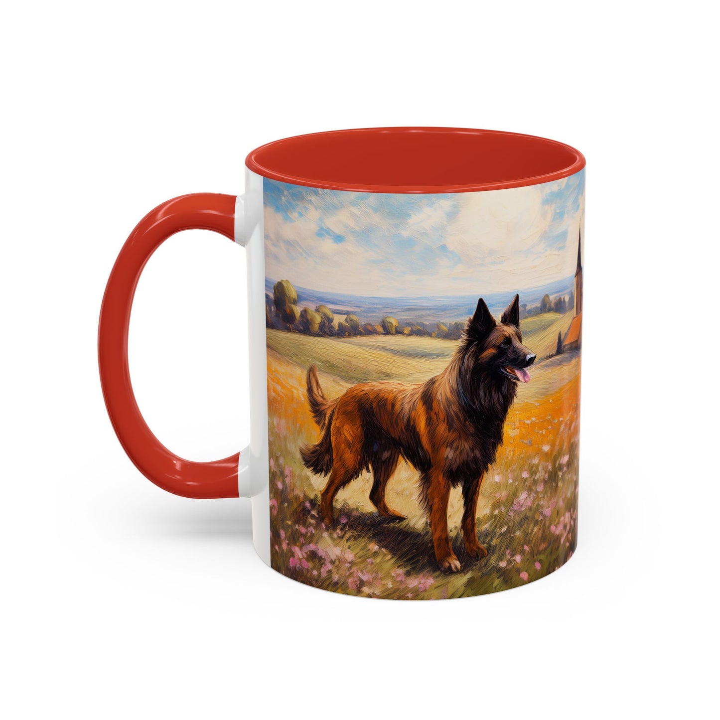 Belgian Tervuren - Artisan Ceramic Accent Coffee Mug