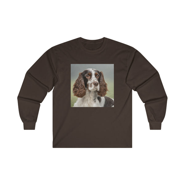 French Spaniel #2  -  Classic Cotton Long Sleeve Tee