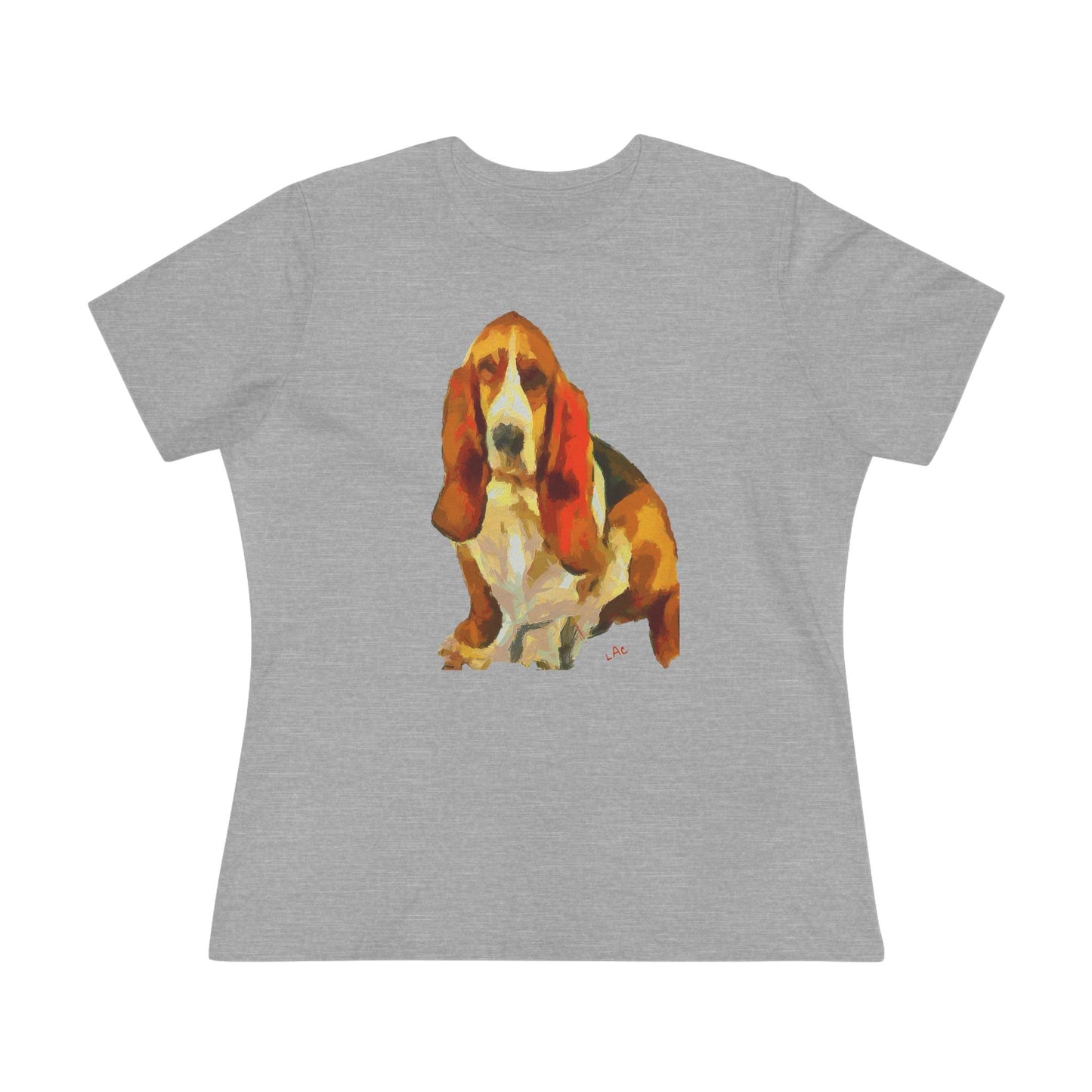 Basset Hound 'Lautrec' Women's Relaxed Fit Tee