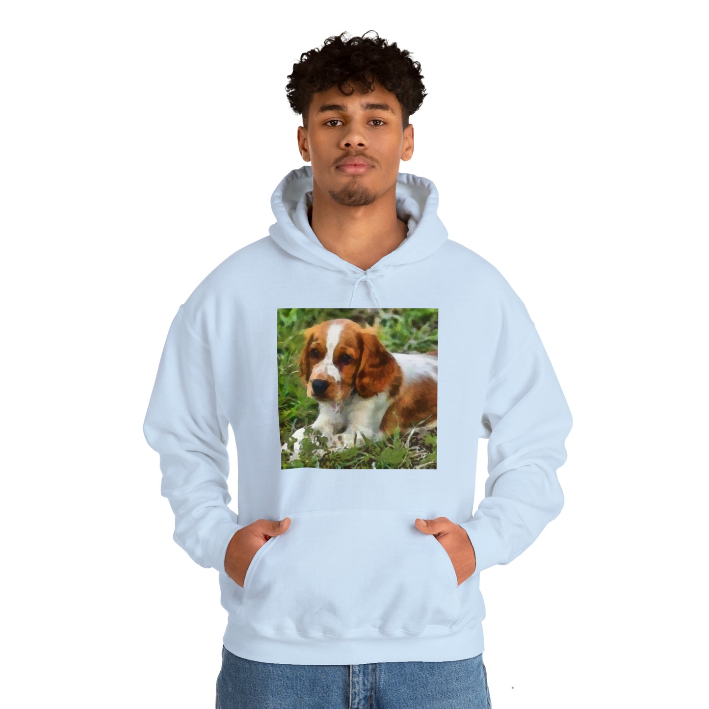 Welsh Springer Spaniel Unisex 50/50 Hoodie