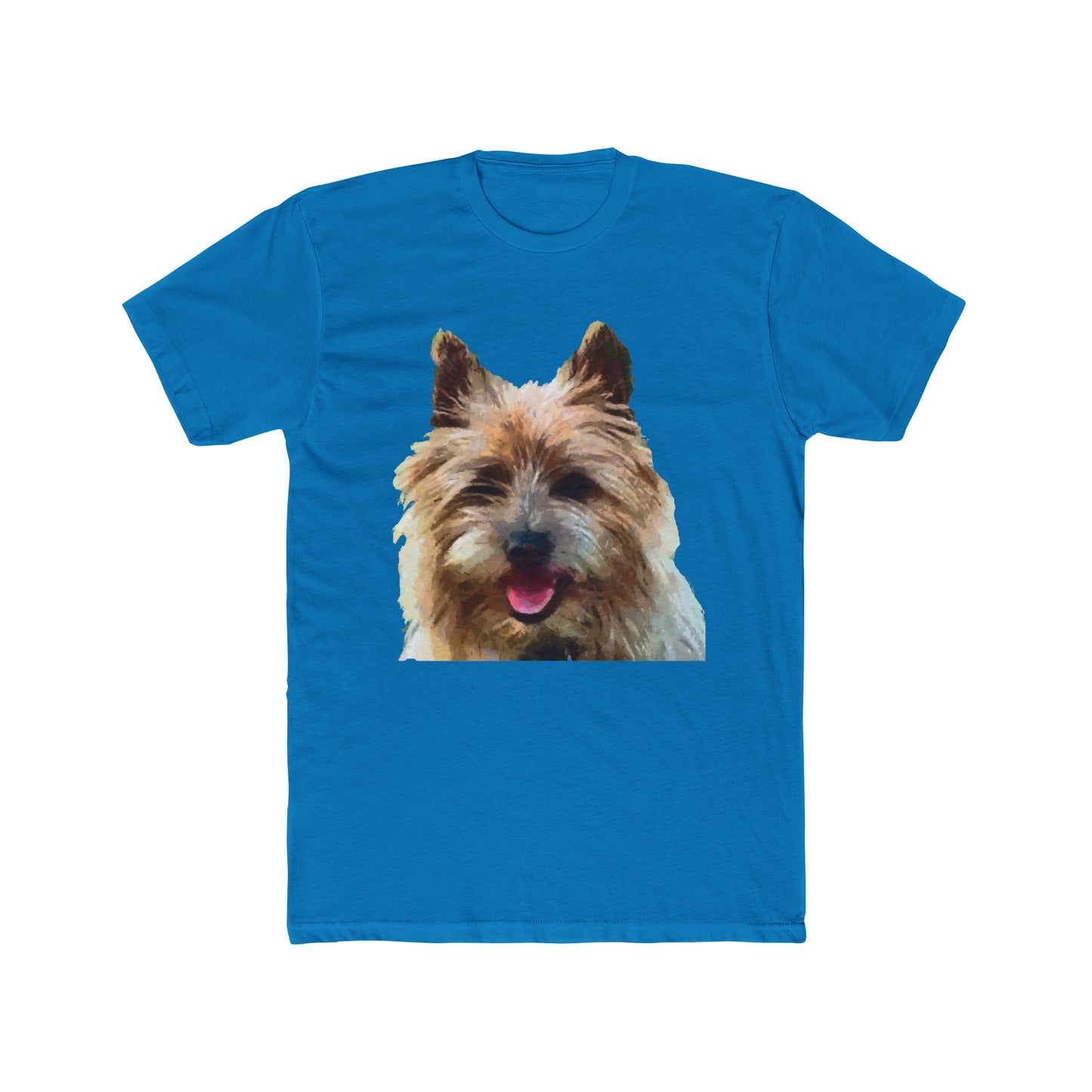 Cairn Terrier Charm Fitted Tee