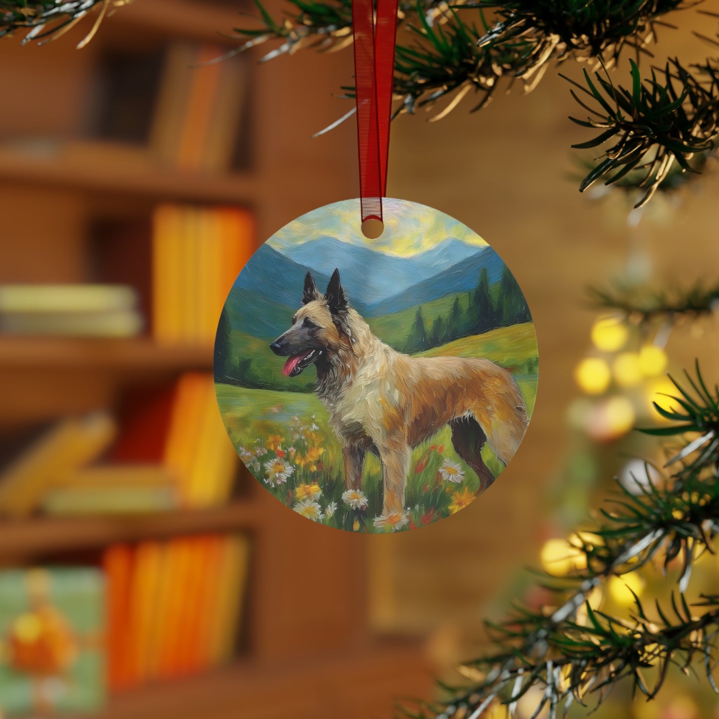Charming Belgian Laekenois Metal Ornaments