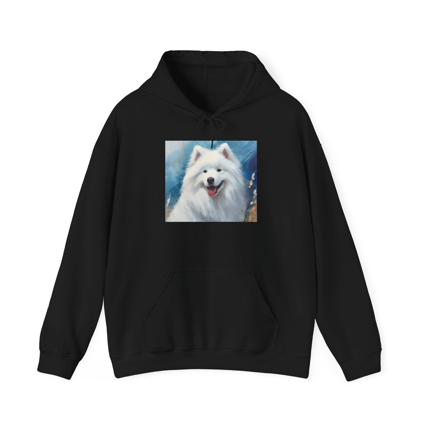 Samoyed Unisex 50/50 Hooded Sweatshirt