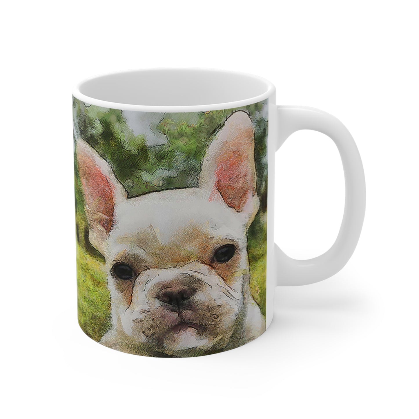 French Bulldog 'Bouvier' Ceramic Mug 11oz