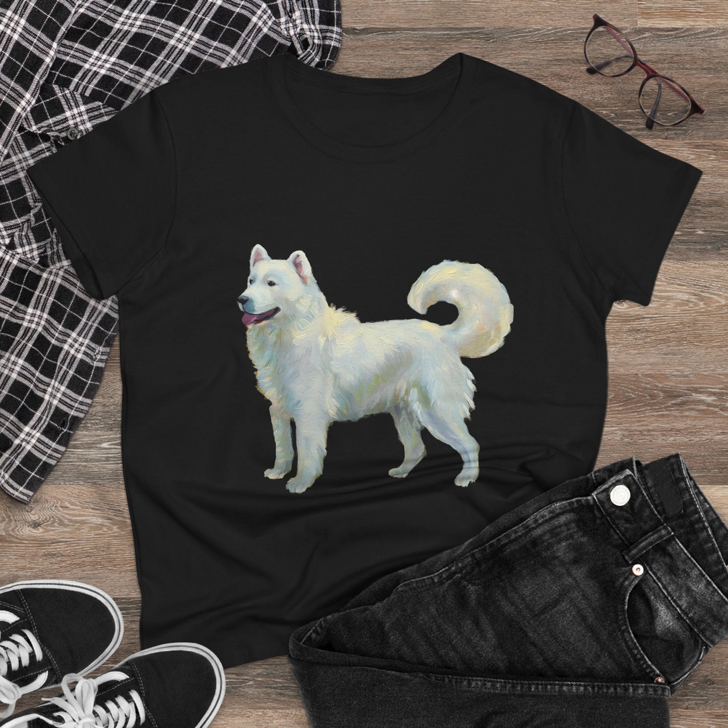Hokkaido Women's Midweight Cotton Tee: Your Stylish Companion
