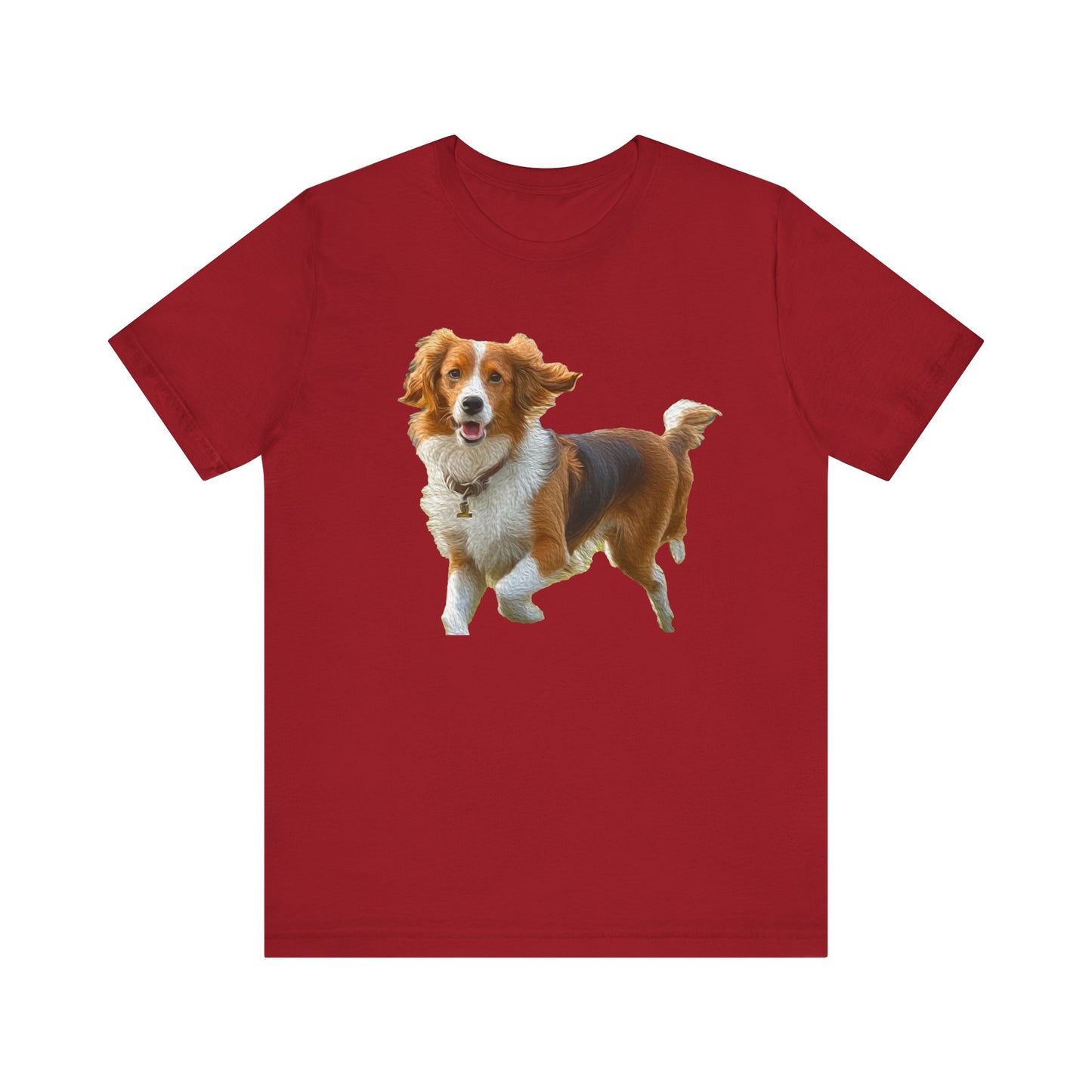 Nederlandse Kooikerhondje Unisex Jersey Short Sleeve Tee