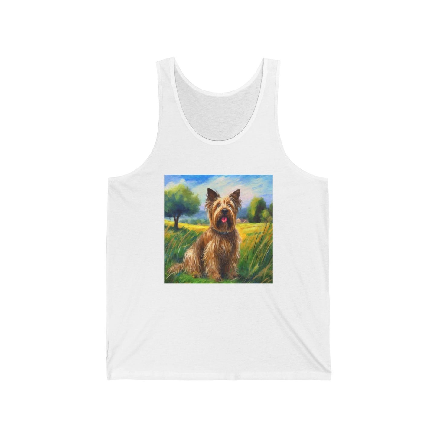 Briard - Unisex Jersey Tank Top