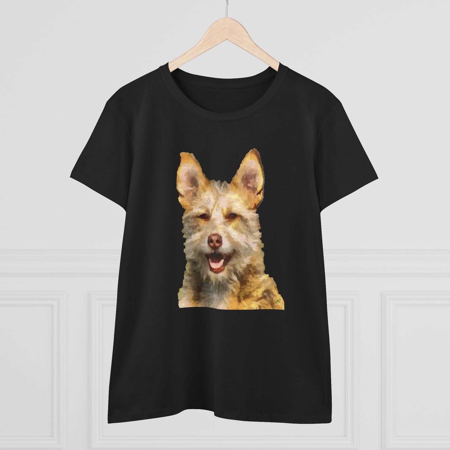 Portuguese Podengo Women's Midweight Cotton Tee