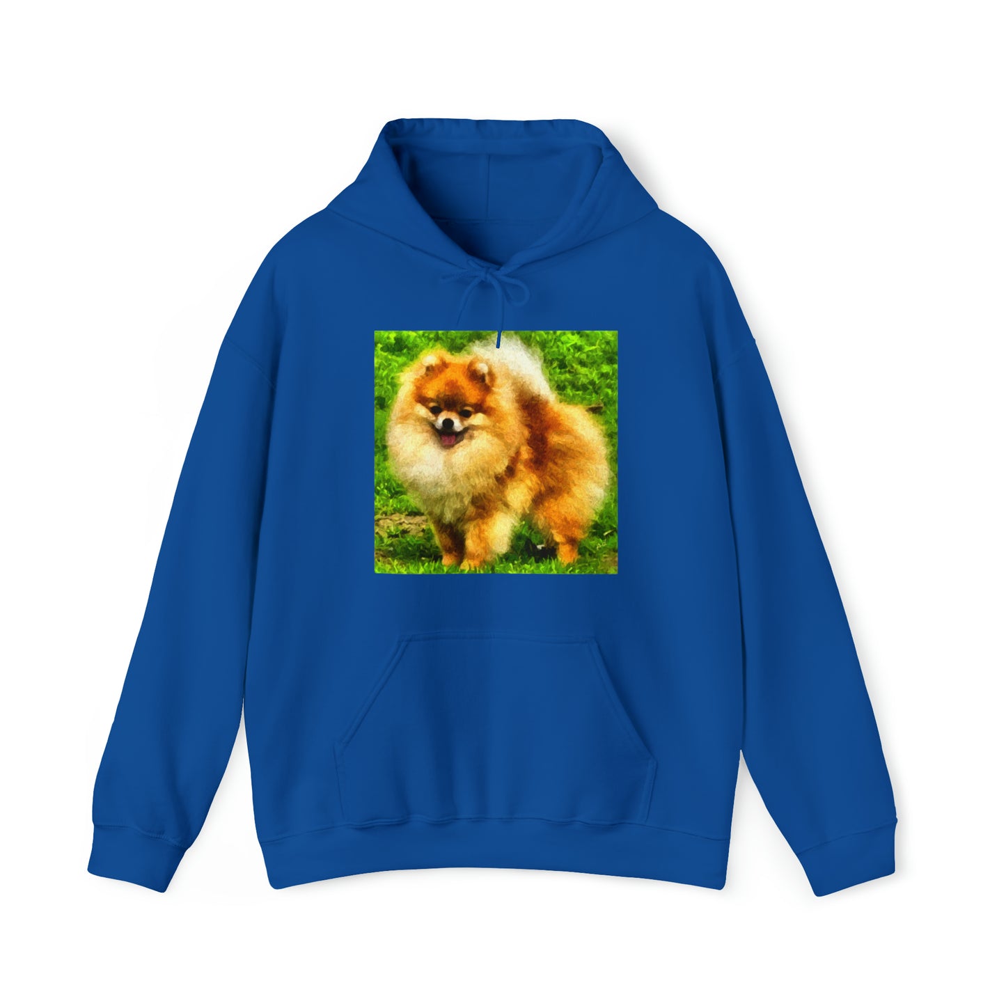 Pomeranian 'Pom Pom' Unisex 50/50 Hoodie