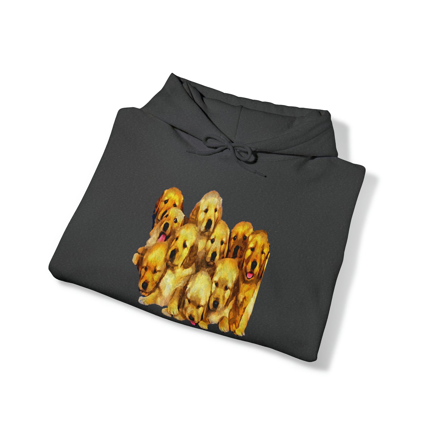 Golden Retriever Puppies Unisex 50/50 Hoodie