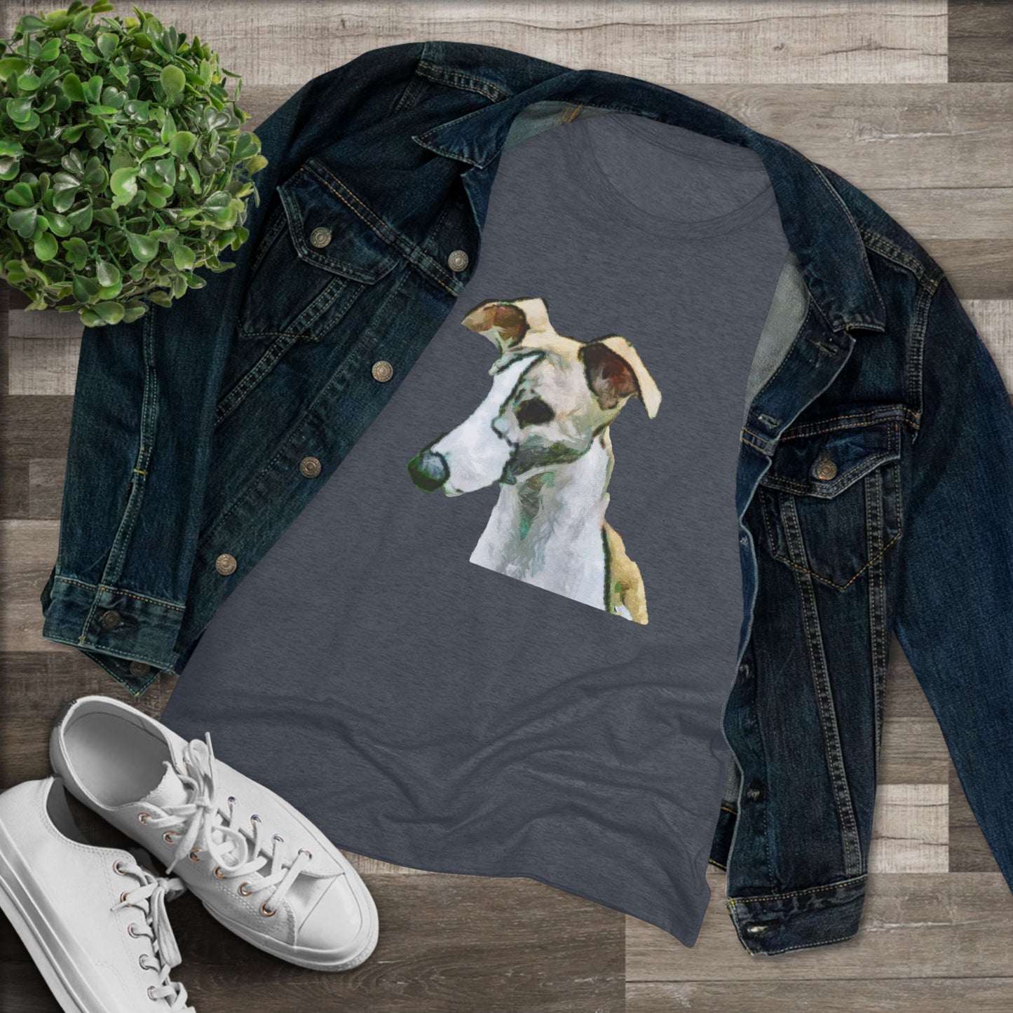 Whippet 'Simba' Women's Slim Fit Triblend Tee