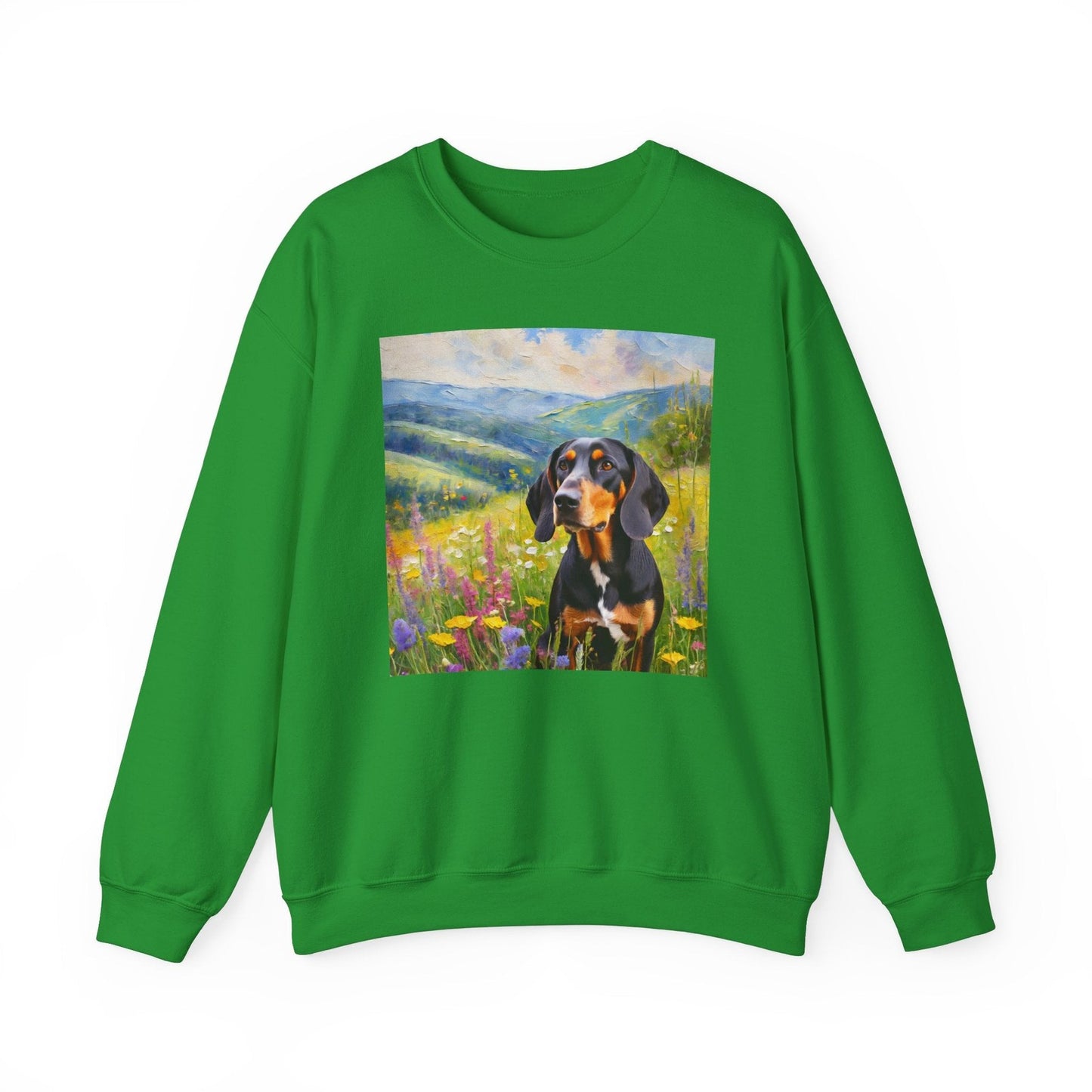 Black & Tan Coonhound Unisex Crewneck Sweatshirt