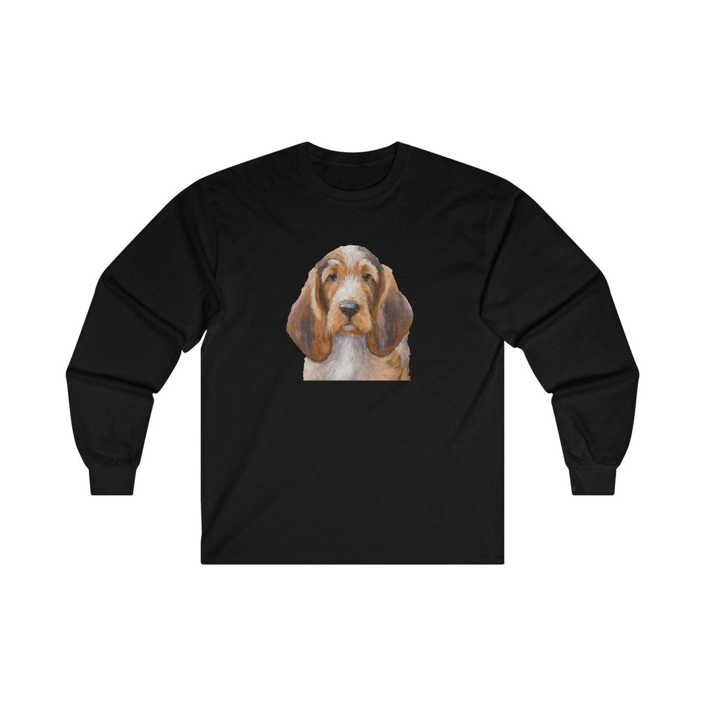 Basset Fauve de Bretagne Cotton Long Sleeve Tee