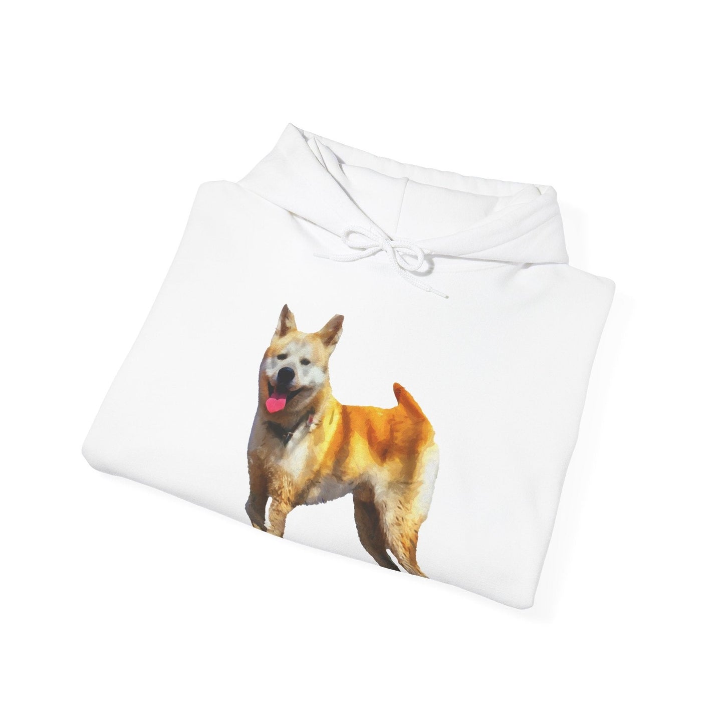 Akita Unisex 50/50 Hoodie: Your Cloud of Comfort