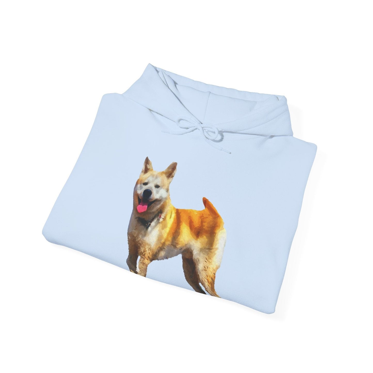 Akita Unisex 50/50 Hoodie: Your Cloud of Comfort