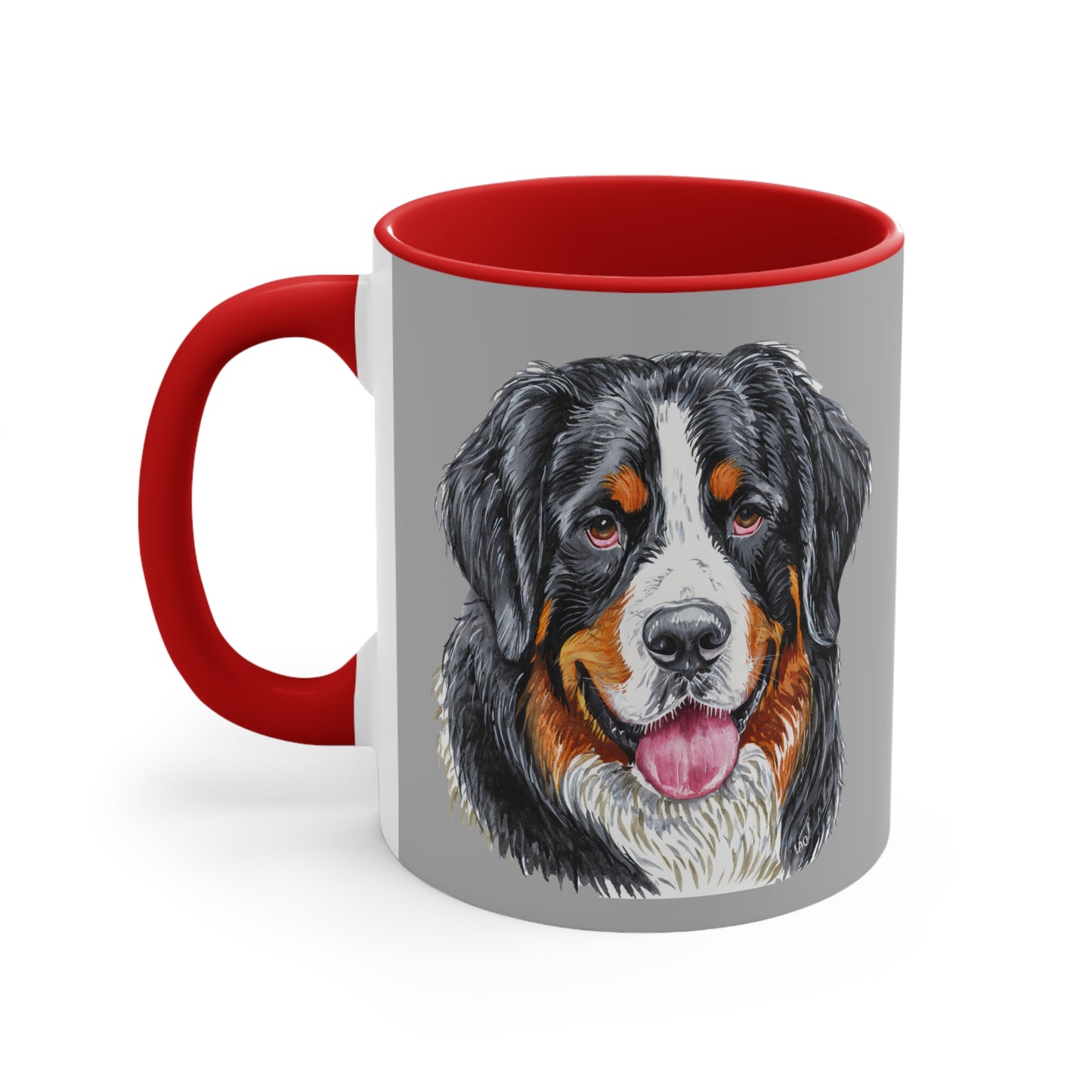 Bernese Mountain Dog #2 Accent Coffee Mug