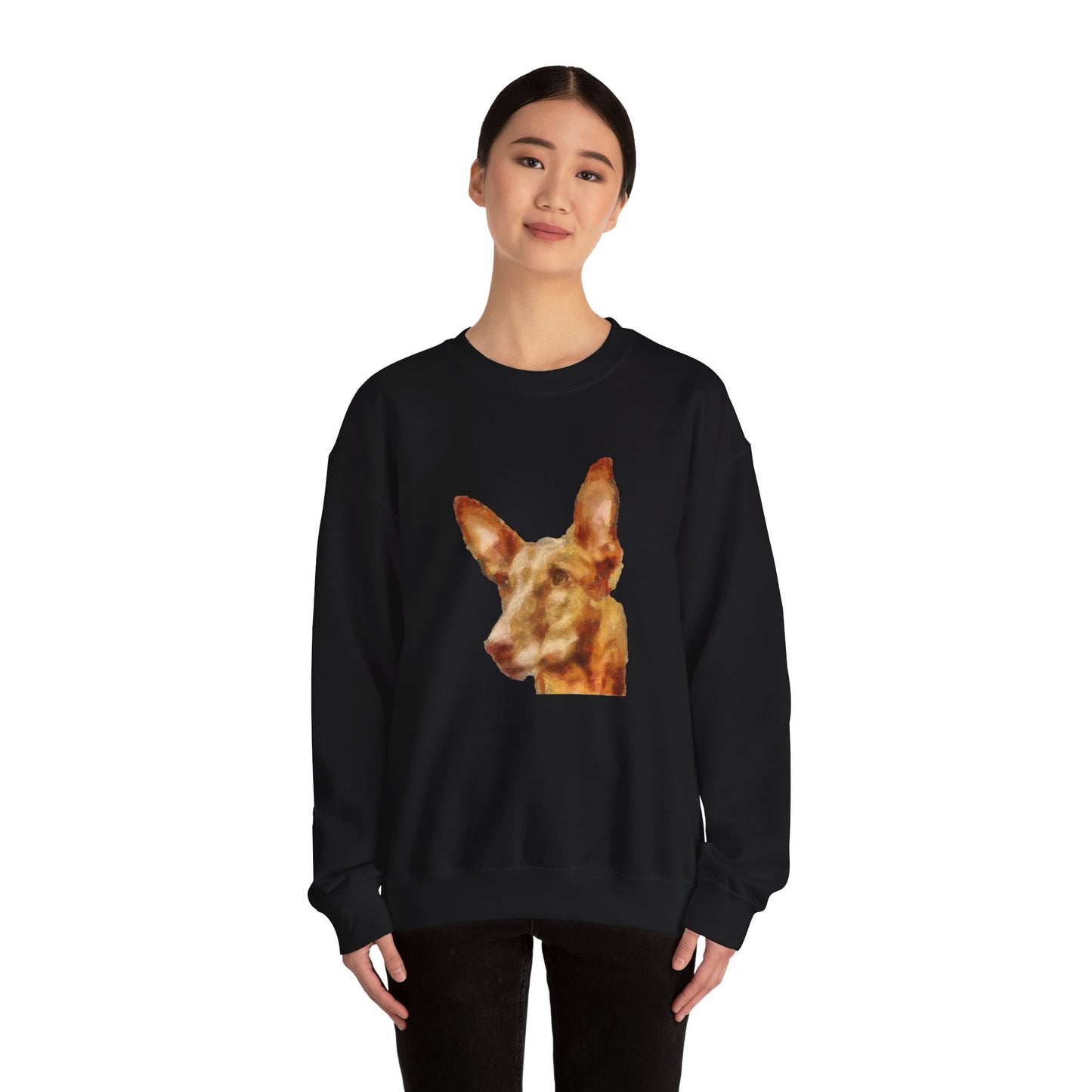 Egyptian Pharaoh Hound Unisex 50/50 Crewneck Sweatshirt