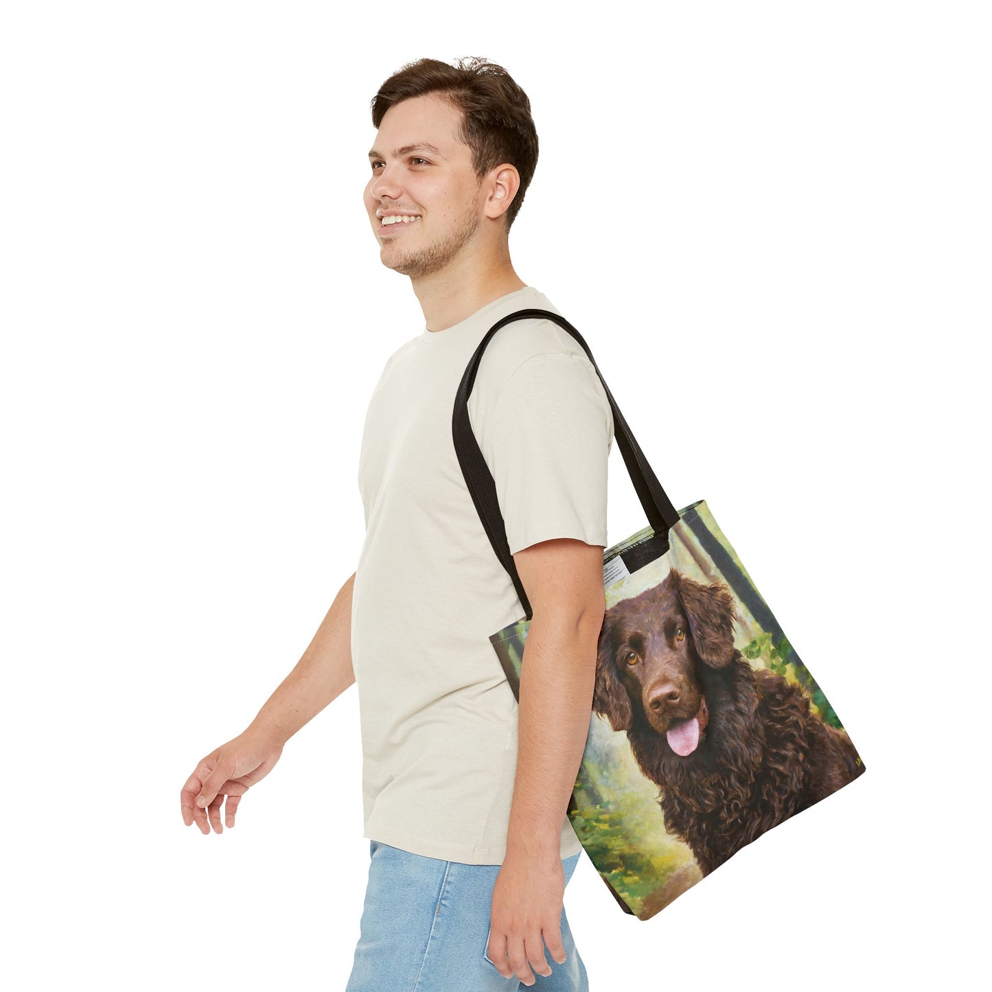 Curly-Coated Retriever Tote Bag: Carry Your Canine Love