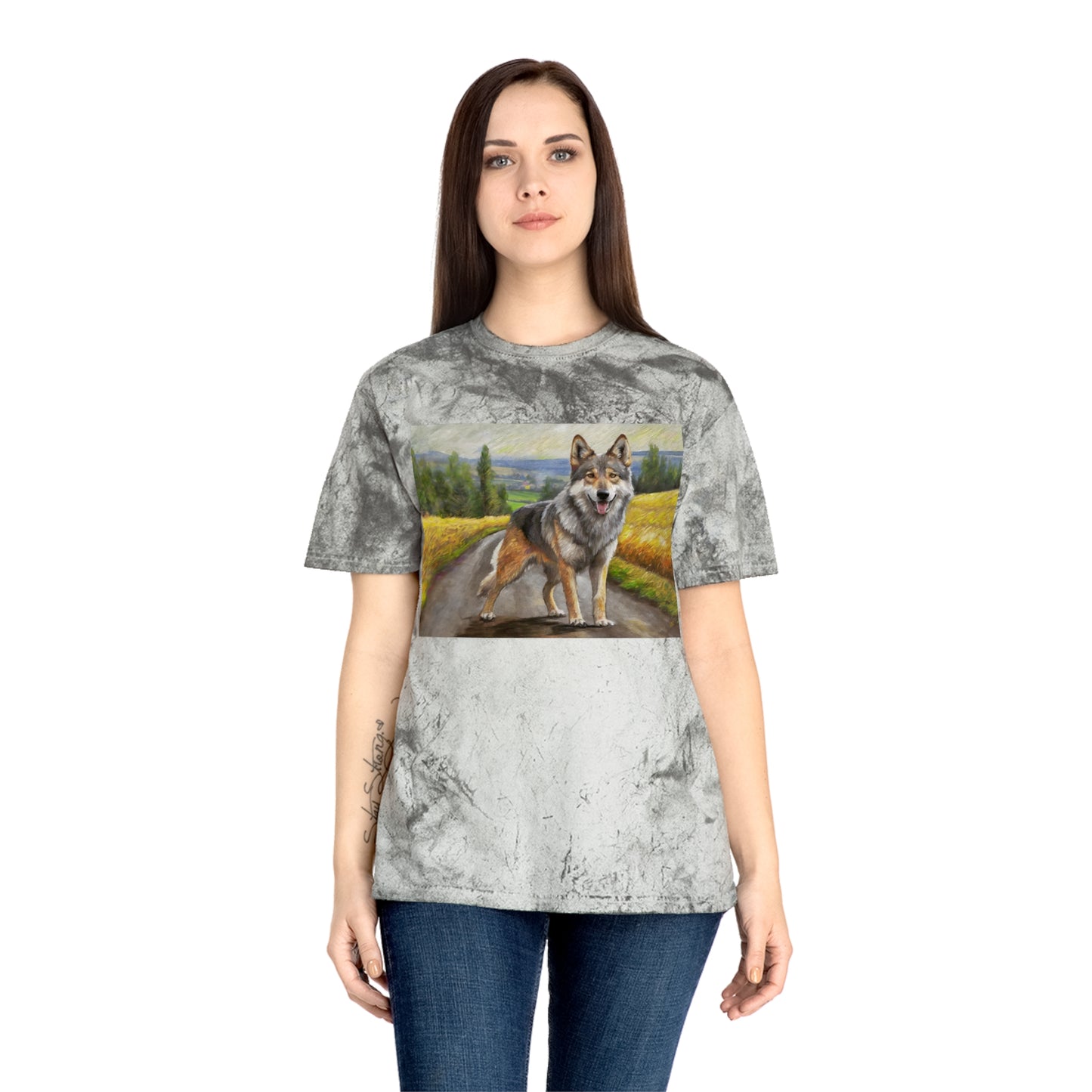 Czechoslovakian Vlciak Wolfdog Classic Color Blast T-Shirt