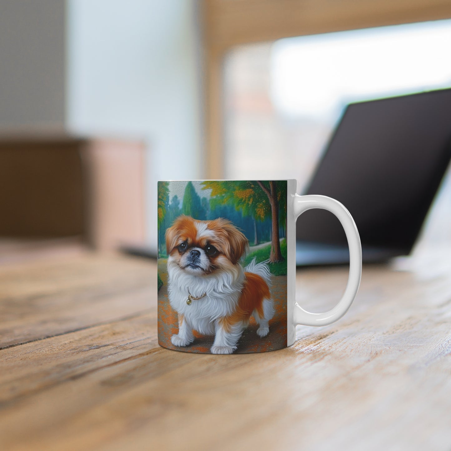 Pekingese Puppy Ceramic Mug 11oz
