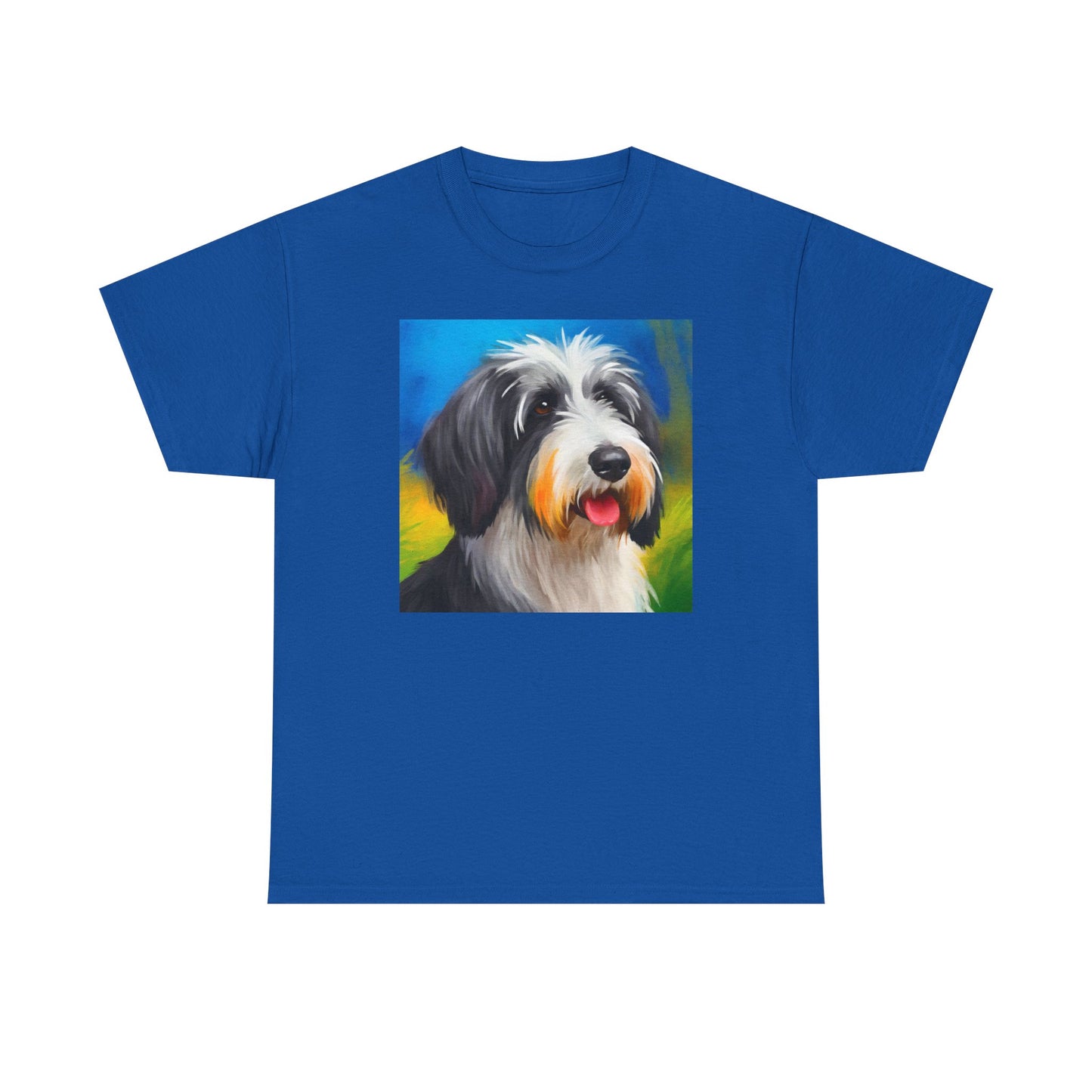 Polish Lowland Sheepdog Unisex Heavy Cotton Tee