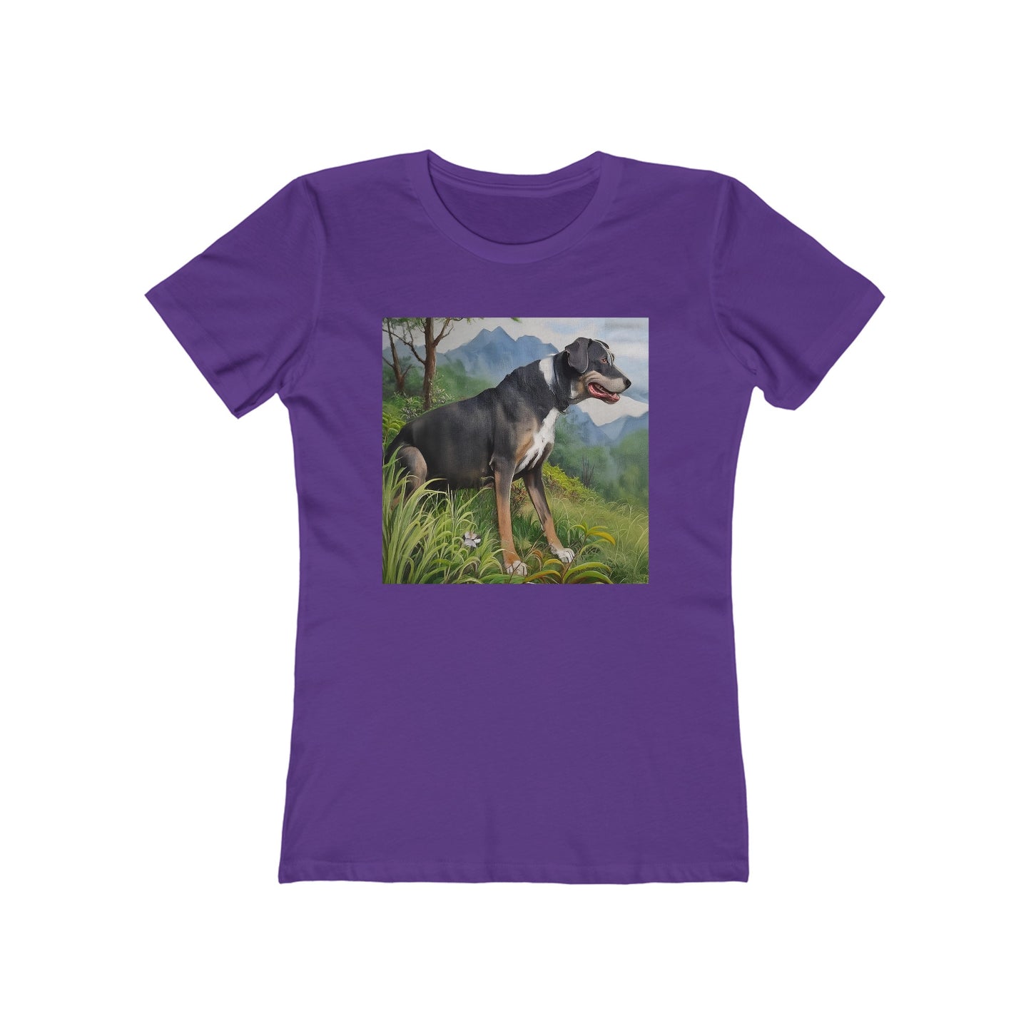 Mountain Cur - Women's Slim Flit Ringspun Cotton Tee