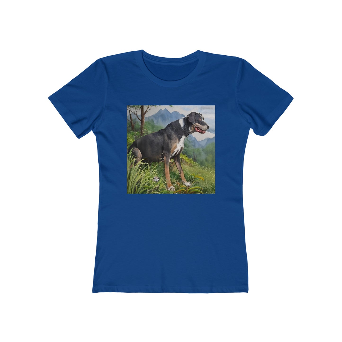 Mountain Cur - Women's Slim Flit Ringspun Cotton Tee