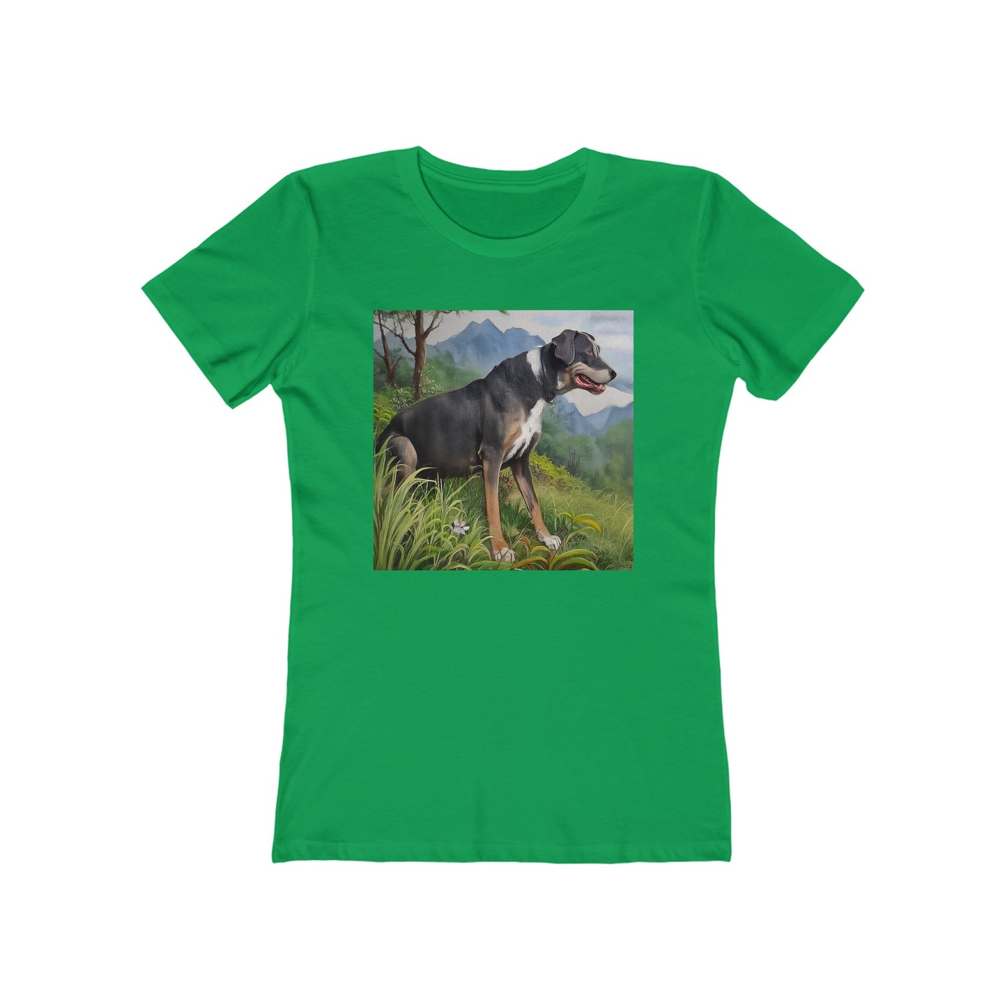 Mountain Cur - Women's Slim Flit Ringspun Cotton Tee