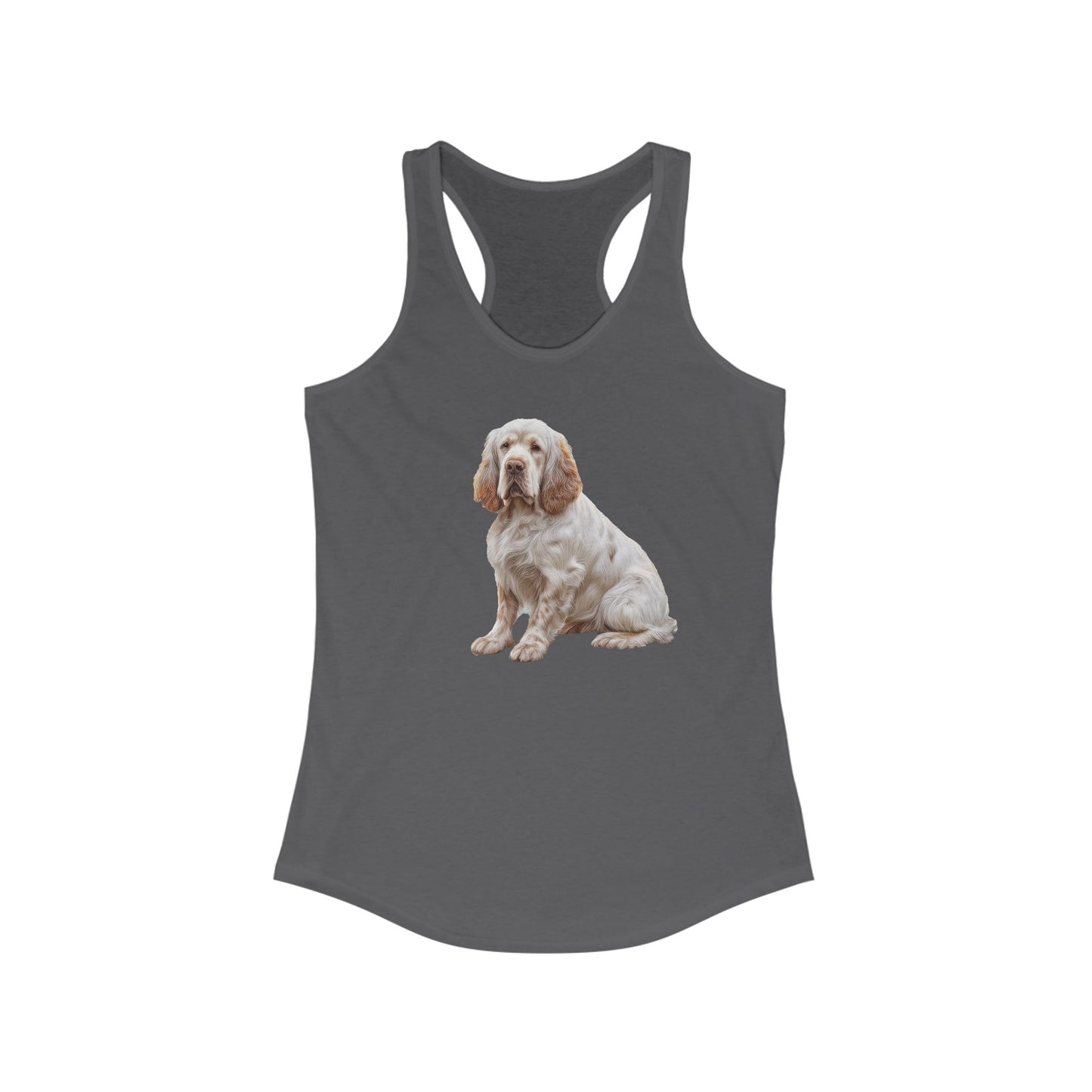 Clumber Spaniel Women's Classic Racerback Tank