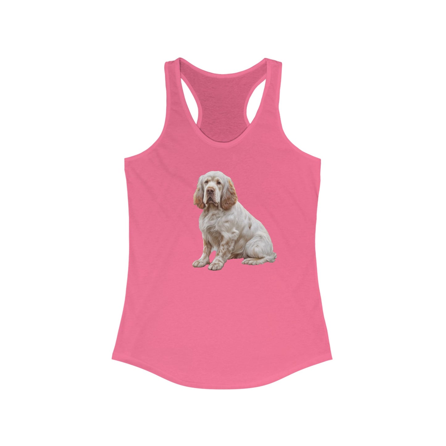 Clumber Spaniel Women's Classic Racerback Tank